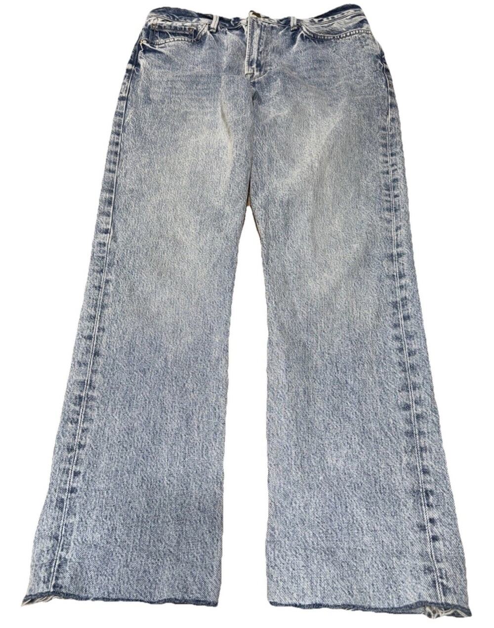 FRAME Le Piper Wide Cuff Jeans Size 29 Richlake